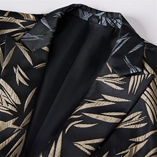Herrenanzug, schmale Passform, Hochzeitsanzüge, Bräutigam, Smoking, afrikanische Hochzeit, zweireihiger Blazer, mehrfarbig, XS – Bild 7