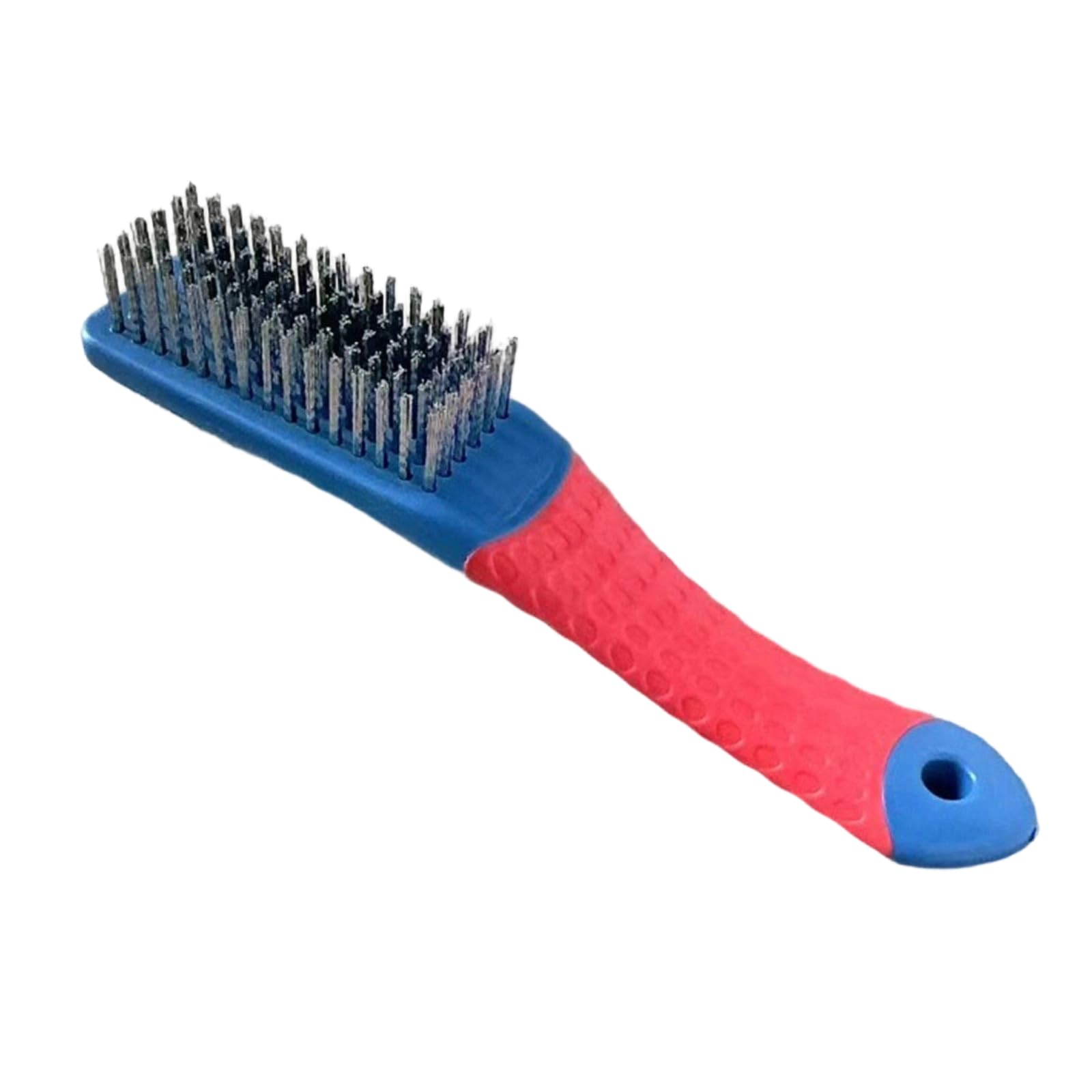 Msioytog Antique Cleaning Brush with Stainless Steel Bristles Efficient Rust Removal Polishing Metal Bristles Handle Design Brass Wire Polishing Brush