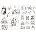 Produktbild CAOLATOR Mädchen Sticker - Merry Christmas, Weihnachten Aufkleber Kinder Deko Papier Stickerbögen für Stickerbuch Tagebuch Fotoalbum Notizbuch Kalender Dekoration Scrapbooking