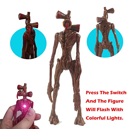 Xinchuanxing Xejj Monster Head Toy，Monster Figure Set, Action Plastic Toys For Kids Collection Birthday Gifts (4Pcs) #TOP1