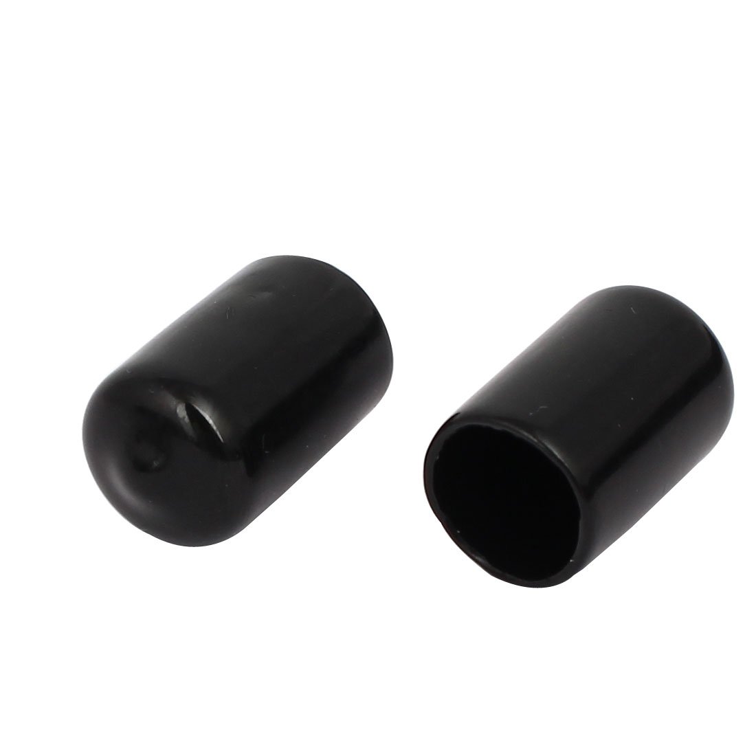 100 Tappi Terminali In Gomma Nera Per Tubi – Diametro Interno 12 Mm – Uxcell