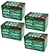 KIT 4 BATTERIE AL PIOMBO RICARICABILE 12V 48V 14AH CICLICA USO CICLICO BICI BICICLETTE ELETTRICHE MONOPATTINI QUAD ELETTRICI TRAZIONE ELETTRICA CONNETTORI FASTON 6,35mm DEEP CYCLE 6-DZM-14 6DZM14