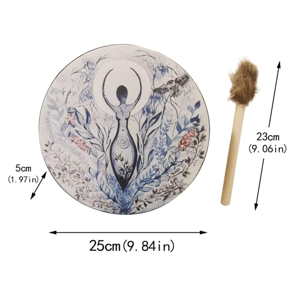 Bębny Sammy'ego, niewierne bębny, Ręcznie robiony bęben, bęben szamański do dekoracyjnego rzemiosła, bęben językowy, instrument muzyczny, zestaw perkusyjny, bęben ręczny dla dorosłych