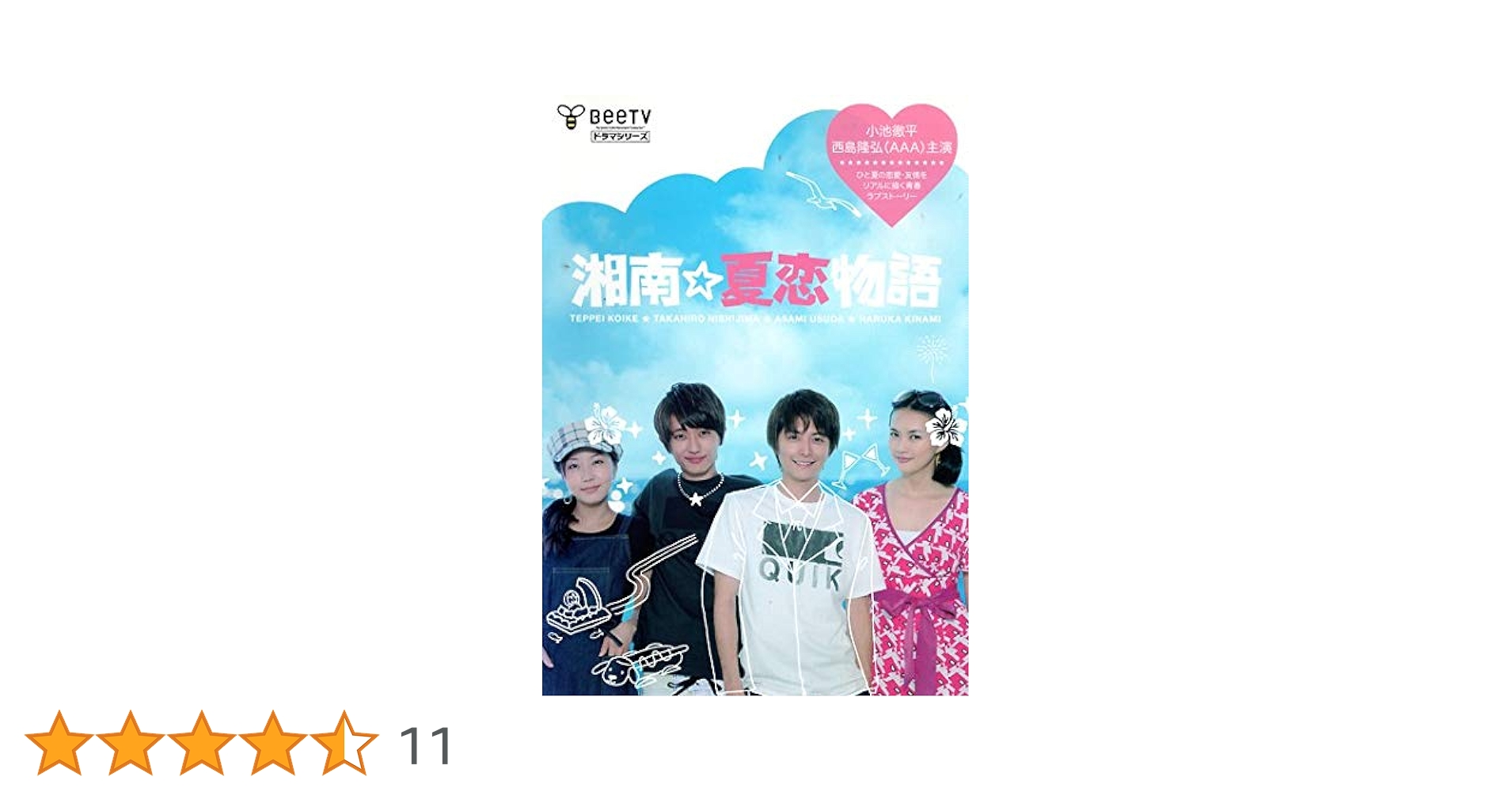 新品・未開封　湘南☆夏恋物語 Amazon.co.jp: 湘南 夏恋物語 [DVD] : 小池徹平, 西島隆弘（AAA