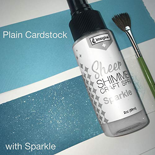 Imagine Crafts Sheer Shimmer Spritz Spray, Sparkle (Packaging May Vary) - Image 3