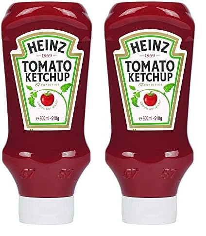 Heinz Tomato Ketchup, 910 g (Pack of 2)