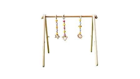 forTeen joy with a wooden toy Baby Forteen Baby Gym -Toy for Toddlers | Encourages Active Play