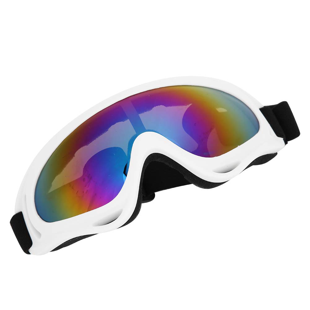 Sxhlseller Lunettes de Ski, pour Hommes Femmes, Enfants Filles Garçons, Lunettes de Snowboard, Protection UV, Anti-buée, Coupe-Vent, Sports de Plein Air, Moto, Cyclisme, Ski, Patinage