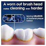 Oral-B Wymienne głowice iO Series Ultimate Clean, oryginalne okrągłe głowice, włosie CrissCross, usuwanie płytki nazębnej, 3