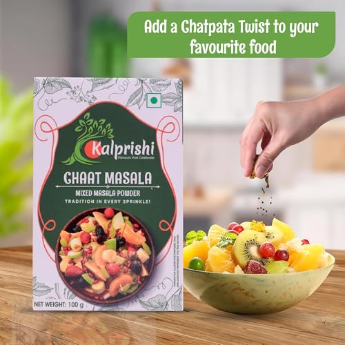 Image of Kalprishi Authentic Chaat Masala 300g | Natural & Pure | Perfect Spice Mix for Daily Cooking