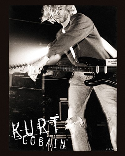 Générique Nirvana - Kurt Cobain - Live - 40X51 Cm Affiche/Poster