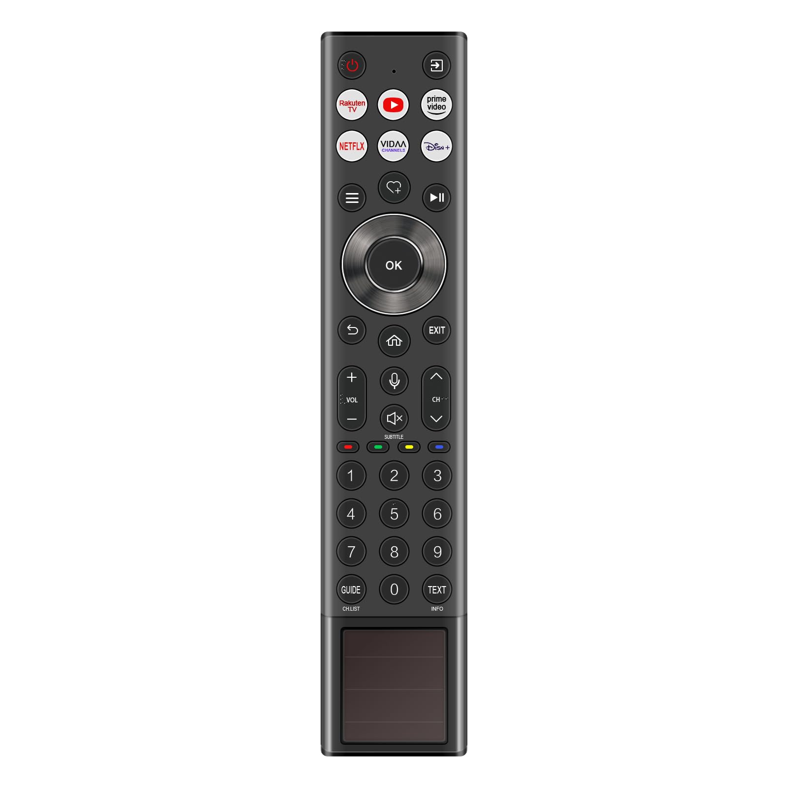 ERF6A66 ERF6A66H Télécommande vocale de Remplacement Compatible avec