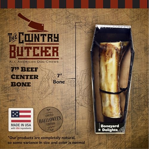 Image of THE COUNTRY BUTCHER 7 inch Center Bone, for Dogs, Small Coffin Box, 1 Count