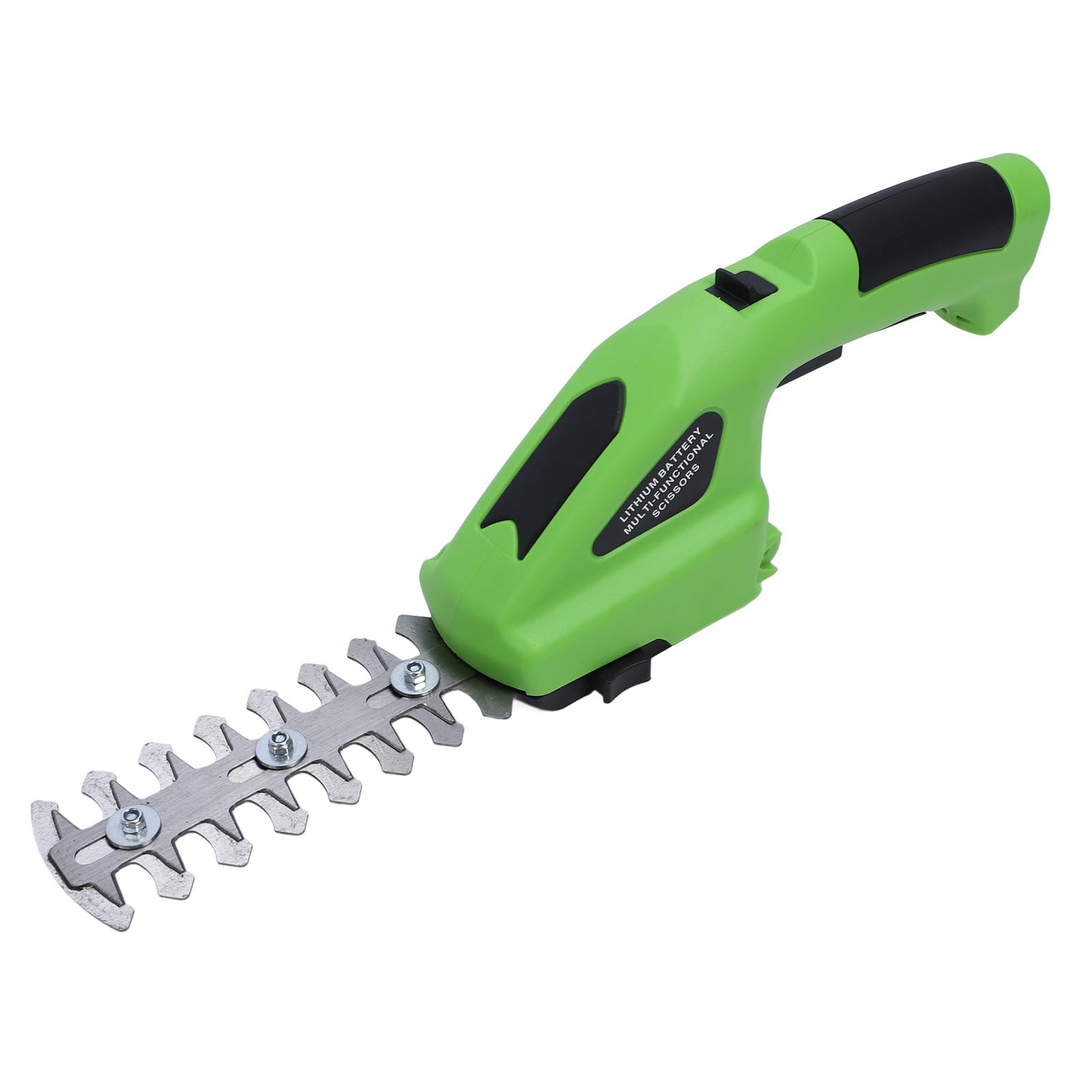 Generic Tijeras de Césped Inalámbricas, Cortasetos Eléctrico Ligero 2 en 1 para Jardín con Diseño Ergonómico, 1 Unidad