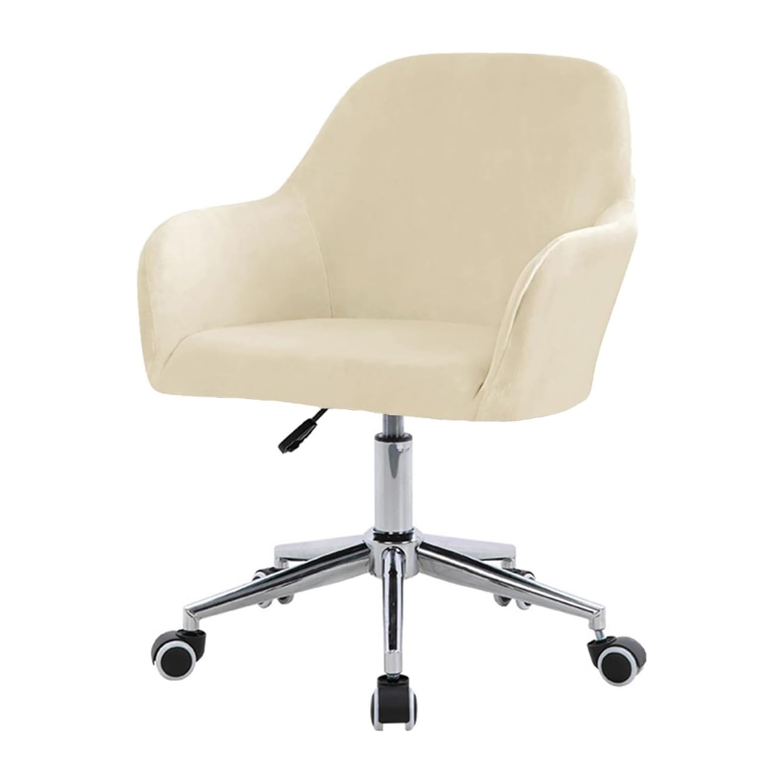 ZHUIYUAN Velvet Office Chair Slipcover with Arms,Cover Chair For Vanity,Modern Office Computer Chair Protector,Stretch Wingback Dining Chair Cover Protector for Home Kitchen Living Room