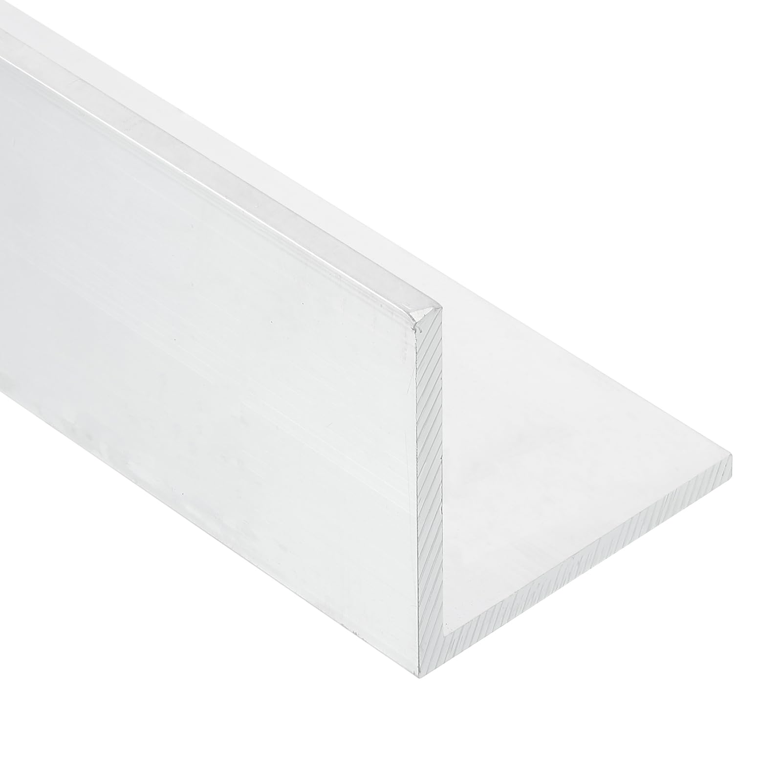 MECCANIXITY Aluminum Angle, 3.15"x3.15"x12" Long 0.24" Wall Thick 6063 Aluminum Bars T5 Temper Mill Stock for Building Construction, Furniture,