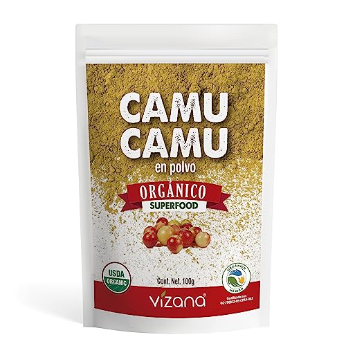 VIZANA NUTRITION | Camu Camu Orgánico Certificado USDA en Polvo 100g