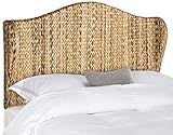SAFAVIEH Home Collection Nadine Natural Winged Headboard, King
