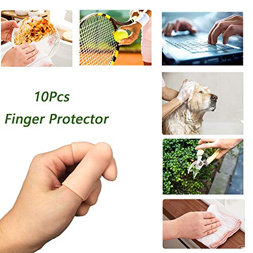 Gel Finger Protectors Finger Caps Silicone Fingertips Protection