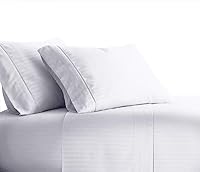 Vista 36 de Royal Tradition Juego de sábanas de 300 hilos, 100% algodón, 4 piezas, tamaño King, con bolsillos profundos, color marfil