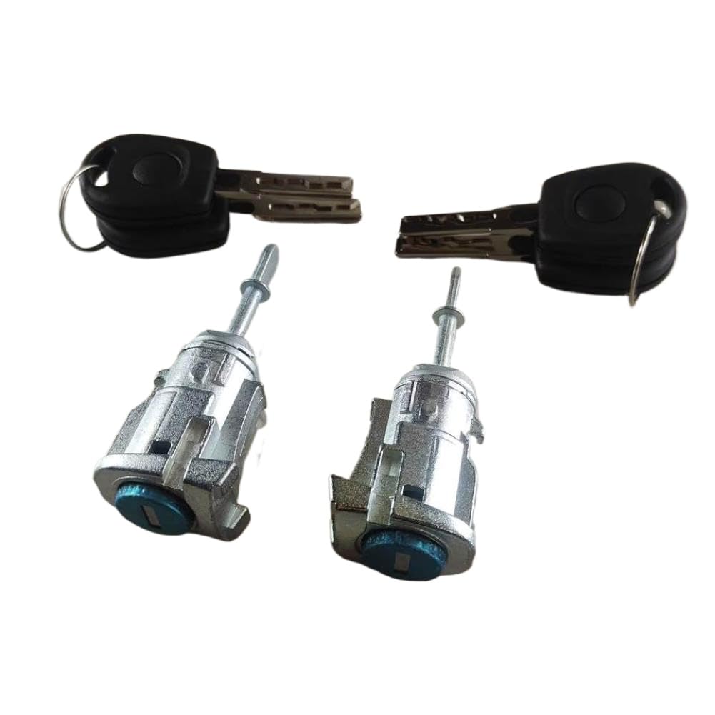 Door Lock Barrel Cylinder 604837167 604837168 Compatible with 4 Iv Mk4 A6 1997-2009(2 pcs)