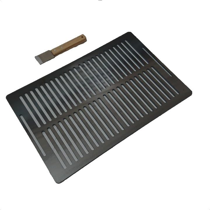 Amazon.co.jp: 295×445 板厚 6.0mm 極厚鉄板 全穴タイプ コールマン