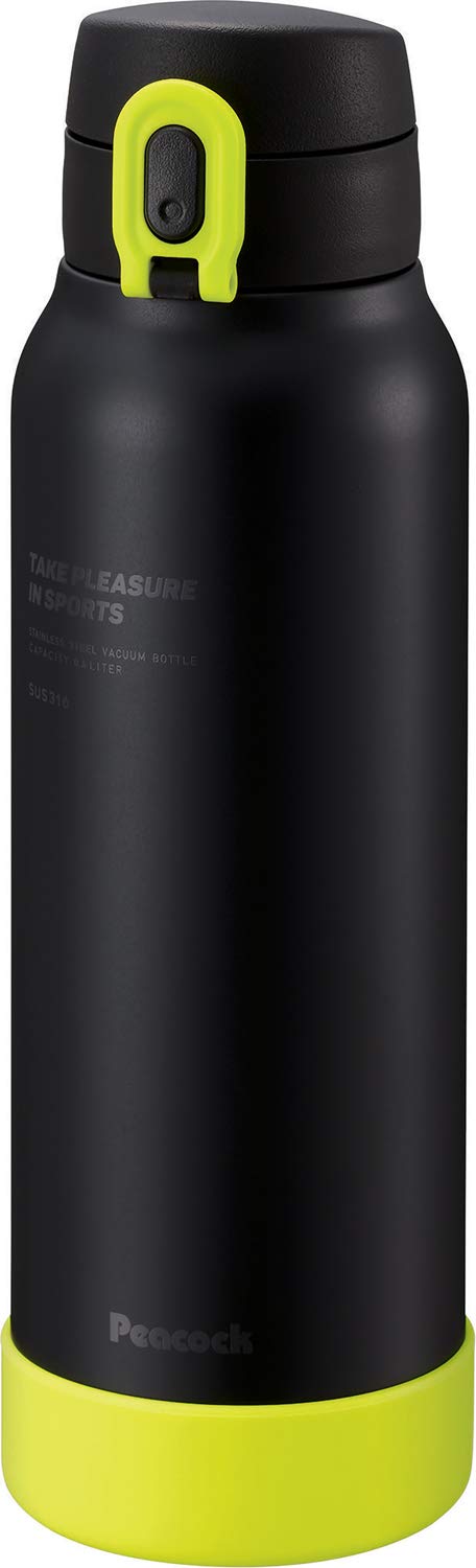 Gourde sport Peacock AKE-R80 bouteille d'eau de type mug 830 ml pour le fitness et la randonnée