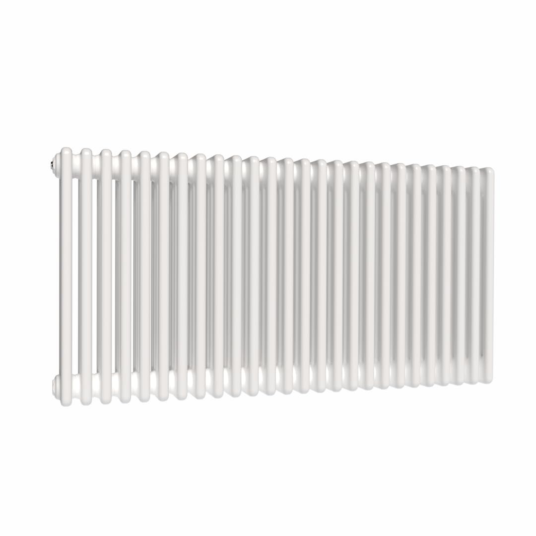Lux Heat White Horizontal 4 Column Traditional Radiator 600Mm (H) X 1190Mm (W)
