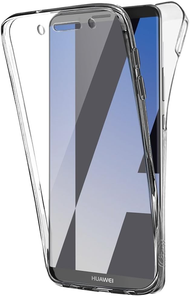 Case Gel Huawei Mate 10 Pro Buyus 360 Degree Protection Anti Shock, Ultra Thin Crystal Clear Case Cover for Huawei Mate 10 Pro Shell Huawei Mate 10 Pro