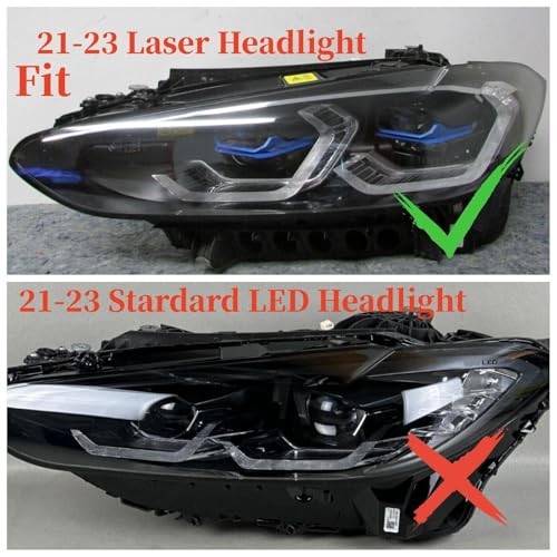 Módulo de Control DRL Blanco y Placas de Chips para Faro de Luz Diurna G80 G82 G22 G23 2