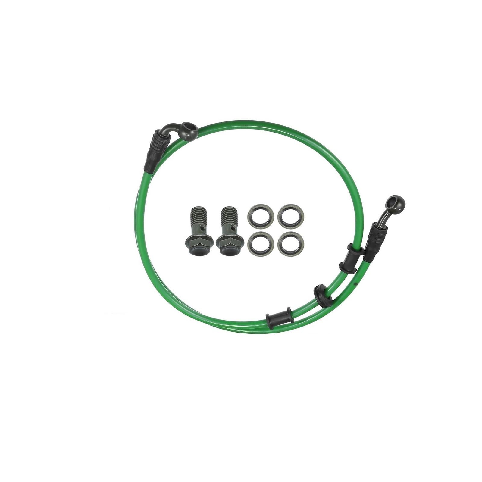 Ksxzw Green Motorbike Part Motorbike Accessories 110Cm 28 Degree 90 Motorcycle Brake Hose