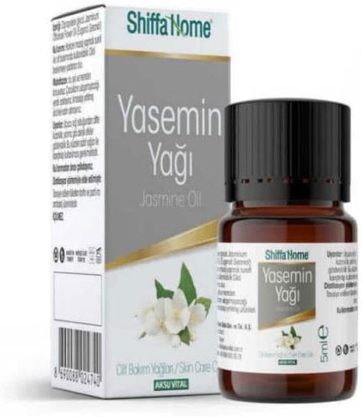 Shiffa Home Yasemin Yağı 5 Ml |%100 Saf ve Doğal Uçucu Yağ | Cilt ve Saç Bakımı | Aromaterapi ve Masaj İçin Uygun | Hoş Koku ve Rahatlatıcı Etki