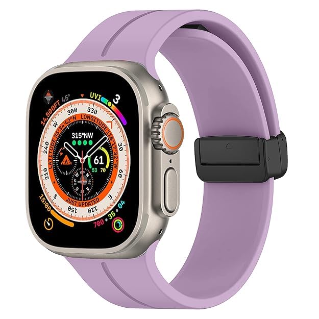 Image of MINX Smart Watch Strap Compatible for Apple Watch Band 38mm / 40mm / 41mm / 42mm / 44mm / 45mm / 49mm Series 9 /8 / 7 /6 / 5 /4 / 3 /2 / 1 SE Soft Silicone (Combo Packs)