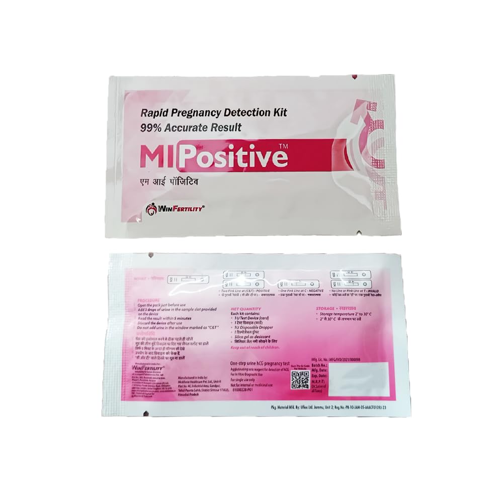 LISAMED Pregnancy Test Kit | Rapid One Step Home based Midstream Urine Pregnancy Test (2 Pieces Pack) 1