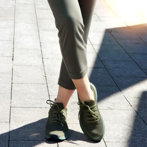 Image of Abboos Women's Walking Shoes - Lightweight Breathable Tennis Sneakers for All-Day Standing & Gym Workouts, Non-Slip Athletic Shoes for Travel and Jogging