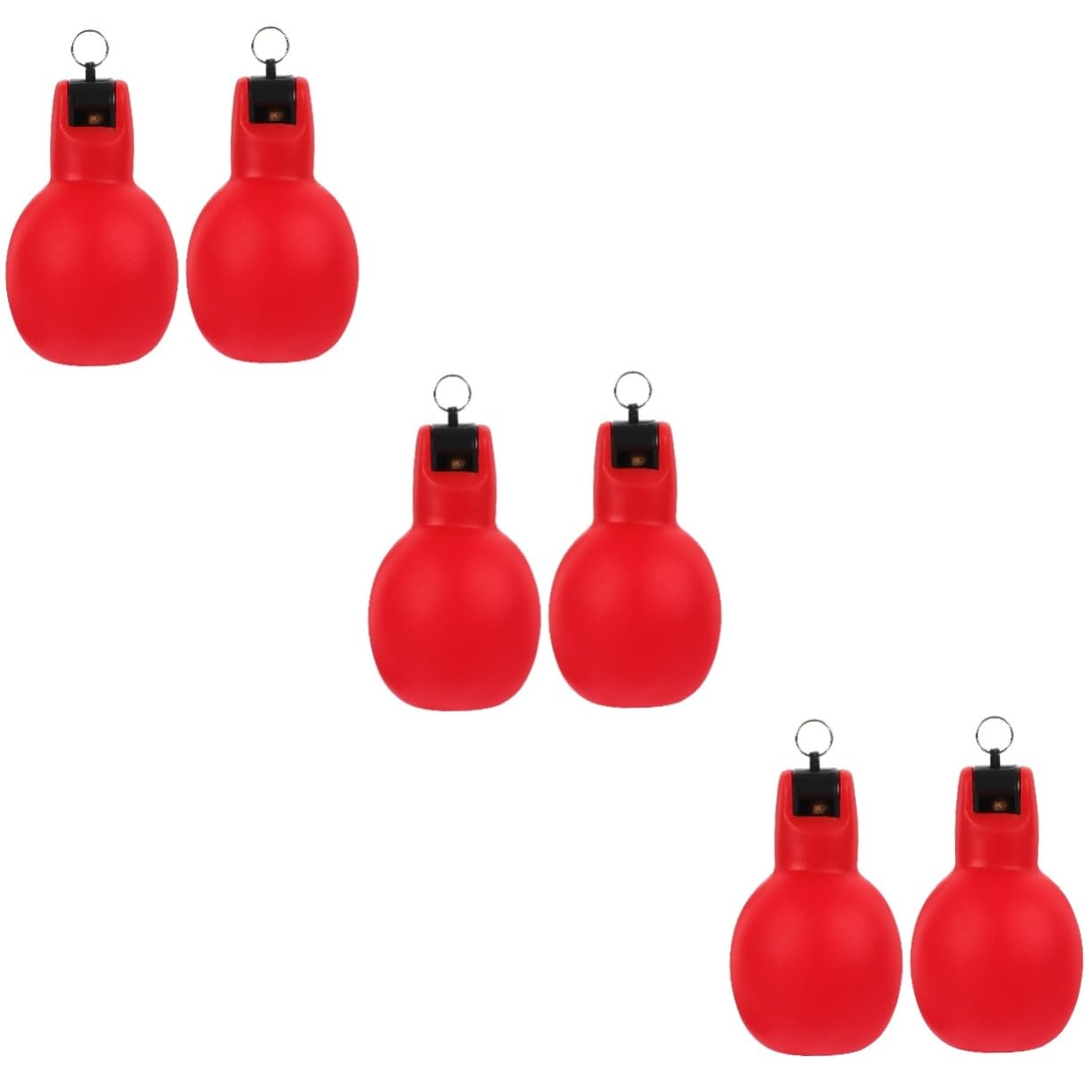 6stücke Outdoor Squeeze Pfeife Handbetrieben Laute Signalpfeife Für Camping Survival Wandern Und Notfälle Für Lehrer Und Outdoor-aktivitäten