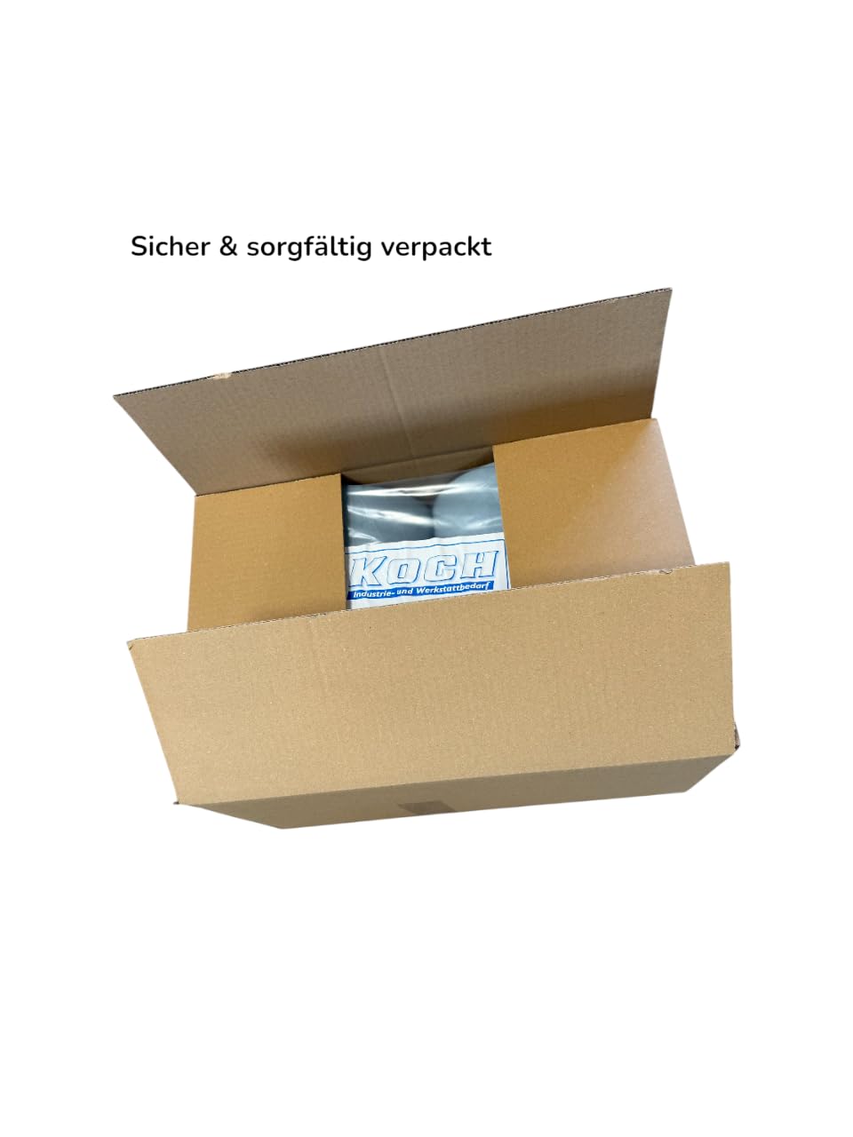 2x Putzrolle blau | 1000 Blatt | 2-lagig | 33x36cm | Saugstark | Industrie & Werkstatt Putztuchrolle VERLEIMT Putzpapier | 500 Blatt pro Rolle