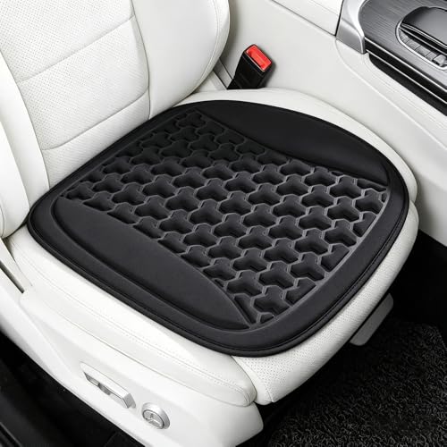 Car Seat Cover for Polo V (6R, 6C), Comfortable Breathable Front Seat Covers, Universal Cushion Accessories for Cars SUV,A/Black-Cushion