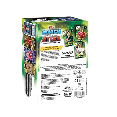 Image of Topps UEFA Champions League Match Attax 2025-26 Trading and Collectible Card Game (Booster Pack Worldies - World Beaters)