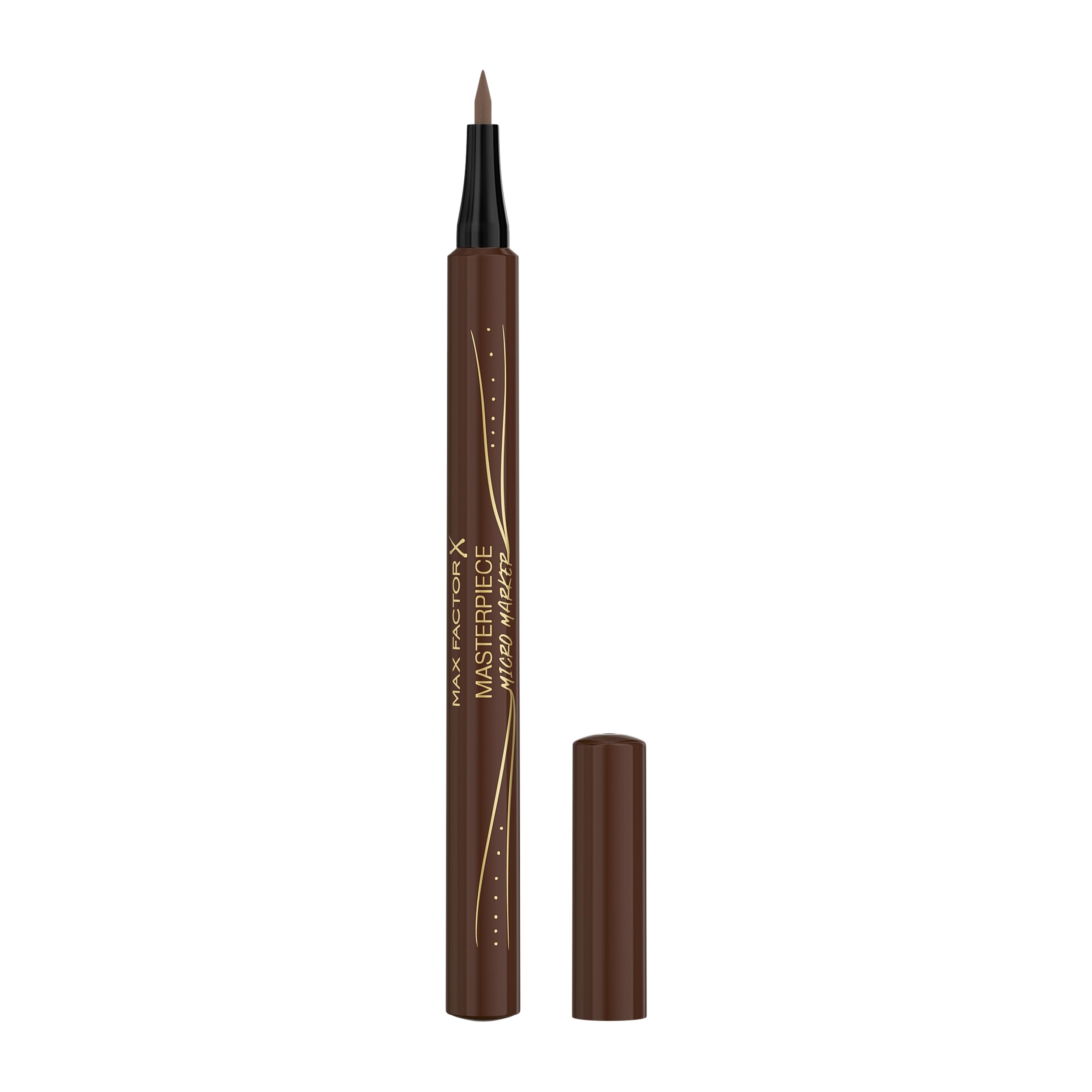 Max Factor Masterpiece Micro Marker, 050 Ash Brown, Precise Eyebrow Pen, Superfine Tip, Hair-Like Strokes, Natural Look Effect, Buildable Formula, Smudge & Transfer-Proof, Up to 24HR Wear, 1.1ml
