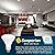 SUNPERIAN BR30 LED Bulb, 8.5W=65W, 4000K Cool White, 800 Lumens, Dimmable Flood Light Bulbs for Recessed Cans, Enclosed Fixture Rated, Damp Rated, UL Listed, E26 Standard Base (4 Pack)