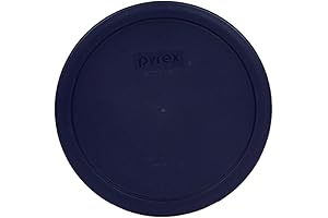 7203 Blue Plastic Cover Replacement Lid for Pyrex Round Dishes