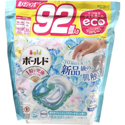 ボールド ジェルボール　フレッシュサボンの香り 32ケース　計352個 Amazon.co.jp: Procter & Gamble P&G ボールド ジェルボール 4D 華やか
