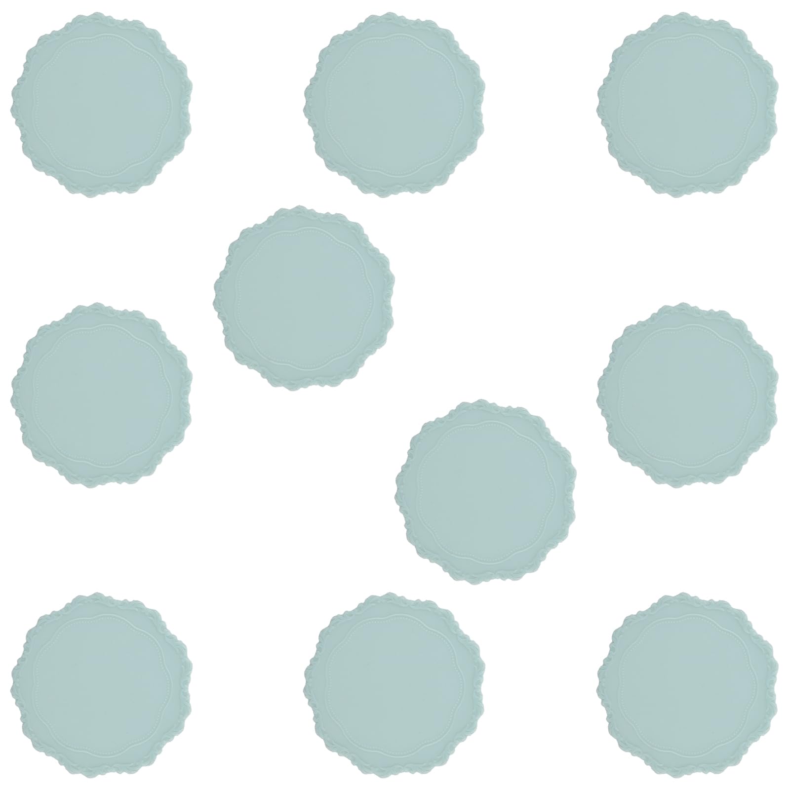 Msioytog Silicone Crafting Mats Sturdy Surfaces for Stamping Designs Sealing Workstations