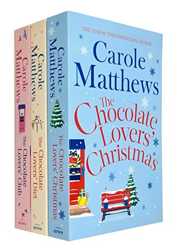 Carole Matthews Chocolate Lovers Series 3 Books Collection Set (Christmas, Diet, Club)
