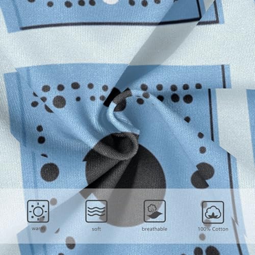 GuoChe Boys Briefs Pure Cotton Square Pattern in Sizes 2T,3T, 4T, 5T, 6Y and 8Y3