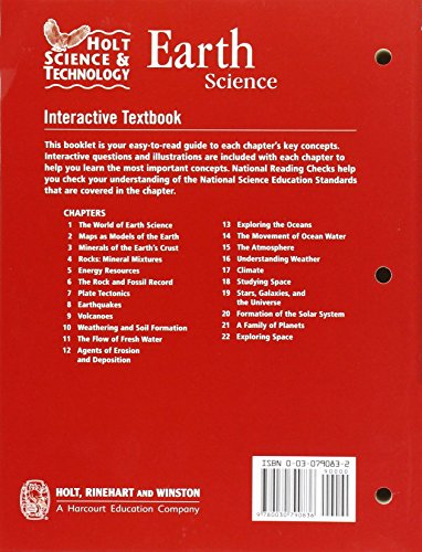 Earth Science Interactive Textbook (Holt Science & Technology) - Image 2
