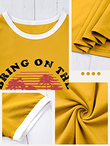 Nlife Bring On The Sunshine Graphic Long Sleeves Tees Blouses for Women Tops Sweaters for Women - Image 6