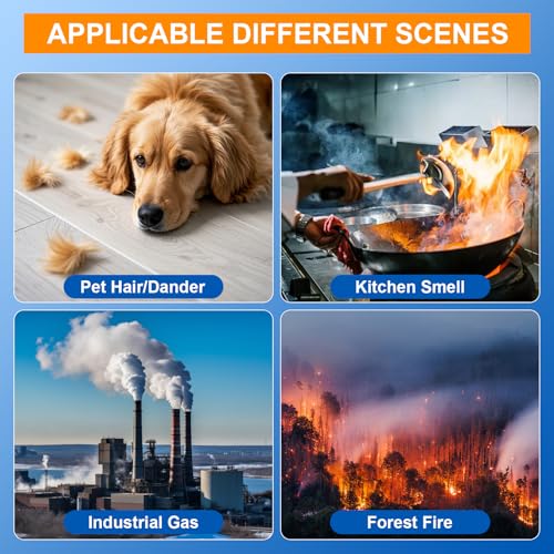 Image of F100 Filter Replacement, Compatible with Instant AP100 Small Air Puri-Fier, 3-in-1 H13 True HEPA Filter & Activated Carbon Filtration, Part# F100, 2 Pack