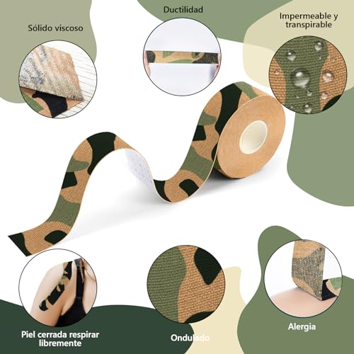 Fitness, Sports cintas kinesiologicas Marca ELECTRIC CHOICE (2)